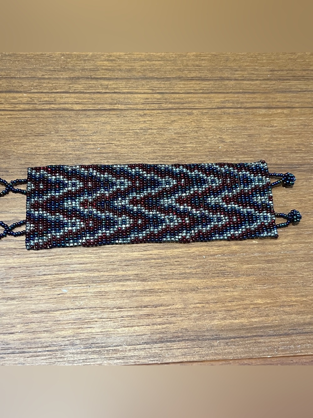 Woven Seed Bead Bracelet